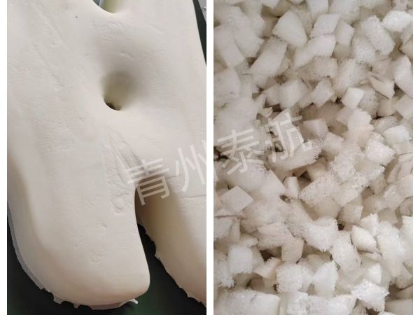 海綿切粒效果對比